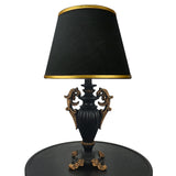 Pair of Black & Golden Elegant Table Lamps for Bedroom - TL61