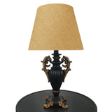 Pair of Black & Golden Elegant Table Lamps for Bedroom - TL61