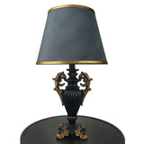 Pair of Black & Golden Elegant Table Lamps for Bedroom - TL61