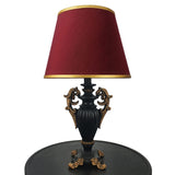 Pair of Black & Golden Elegant Table Lamps for Bedroom - TL61