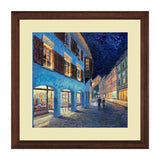 Set of 2, People in the Market Scenery Painting Collage Wall Art Frames - BF07