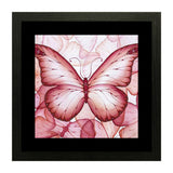 Set of 3, Colourful Butterflies Collage Wall Art Frames - BF113