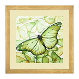 Set of 3, Colourful Butterflies Collage Wall Art Frames - BF113