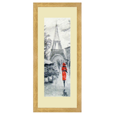 Set of 2, Rain in Paris Collage Wall Art Frames - BF117