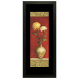 Set of 2, Flower in Vases, Chinese Themed Collage Wall Art Frames - BF132