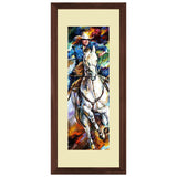 Set of 2, Sports on Horses Collage Wall Art Frames - BF145