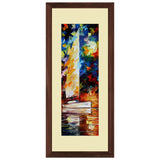 Set of 2, Boat Saiing at Night Collage Wall Art Frames - BF147