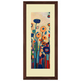 Set of 3, Abstract Floral Collage Wall Art Frames - BF152