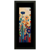 Set of 3, Abstract Floral Collage Wall Art Frames - BF152