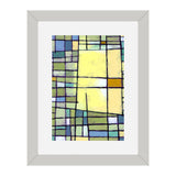 Set of 2, Abstract Lines Collage Wall Art Frames - BF156