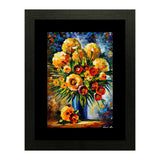 Set of 2, Floral Themed Collage Wall Art Frames - BF174