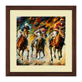 Set of 2, Running Stallions Collage Wall Art Frames - BF179