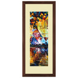 Set of 2, Hot Air Ballon Collage Wall Art Frames - BF181