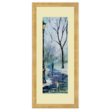 Set of 4, Park in all Four Season Collage Wall Art Frames - BF184