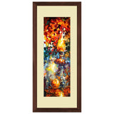 Set of 2, Burning Candles Collage Wall Art Frames - BF187