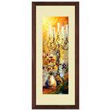 Set of 2, Burning Candles Collage Wall Art Frames - BF187