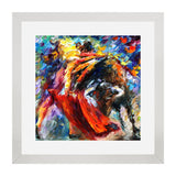 Set of 2, Bullfighting Themed Collage Wall Art Frames - BF191