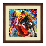 Set of 2, Bullfighting Themed Collage Wall Art Frames - BF191