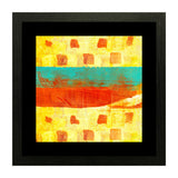Set of 3, Vibrant Abstract Collage Wall Art Frames - BF68