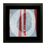 Set of 3, Abstract Enso Circle Collage Wall Art Frames - BF70