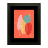 Set of 3, Abstract Shapes Collage Wall Art Frames - BF87