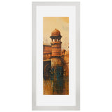 Set of 2, Traditional Historical Buildings Collage Wall Art Frames - BF97