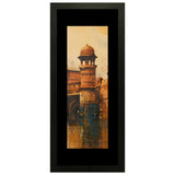 Set of 2, Traditional Historical Buildings Collage Wall Art Frames - BF97