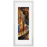 Set of 3, Bridge on Canal Collage Wall Art Frames - BF99