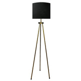 Tripod Antique Golden Metal Floor Lamp - FL02