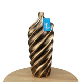 Spiral Themed Long Vase for Table Décor - Raqeeq