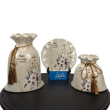 Set of 3 Ceramic Decoration set for Home Décor - GD637