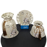 Set of 3 Ceramic Decoration set for Home Décor - GD637