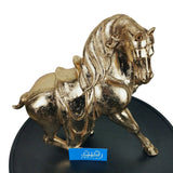 Exquisite Golden Dancing Horse sculpture for Table Decor - GD766