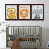 Set of 3, Nursery Kids Wall Frames - KF05