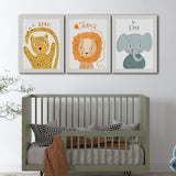 Set of 3, Nursery Kids Wall Frames - KF05