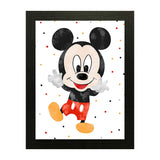 Setof 4, Colorful Mickey Mouse Characters Wall Frames for Children's Room - KF10