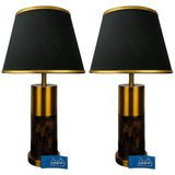 Pair of Classical Metal Table  Lamps-TL124