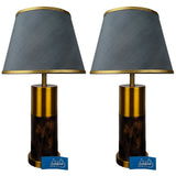 Pair of Classical Metal Table  Lamps-TL124