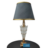 Pair of White & Golden Elegant Table Lamps for Bedroom - TL89