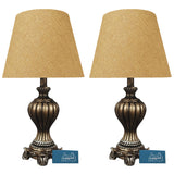 Pair of Antique Golden Elegant Table Lamps for Bedroom - TL90