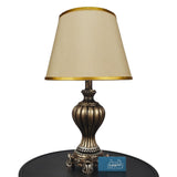 Pair of Antique Golden Elegant Table Lamps for Bedroom - TL90