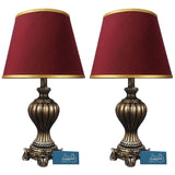 Pair of Antique Golden Elegant Table Lamps for Bedroom - TL90