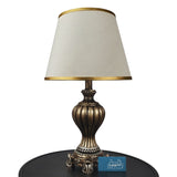 Pair of Antique Golden Elegant Table Lamps for Bedroom - TL90