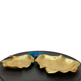 Set of 2  Jinko Leave Tray for Table Décor - GD314